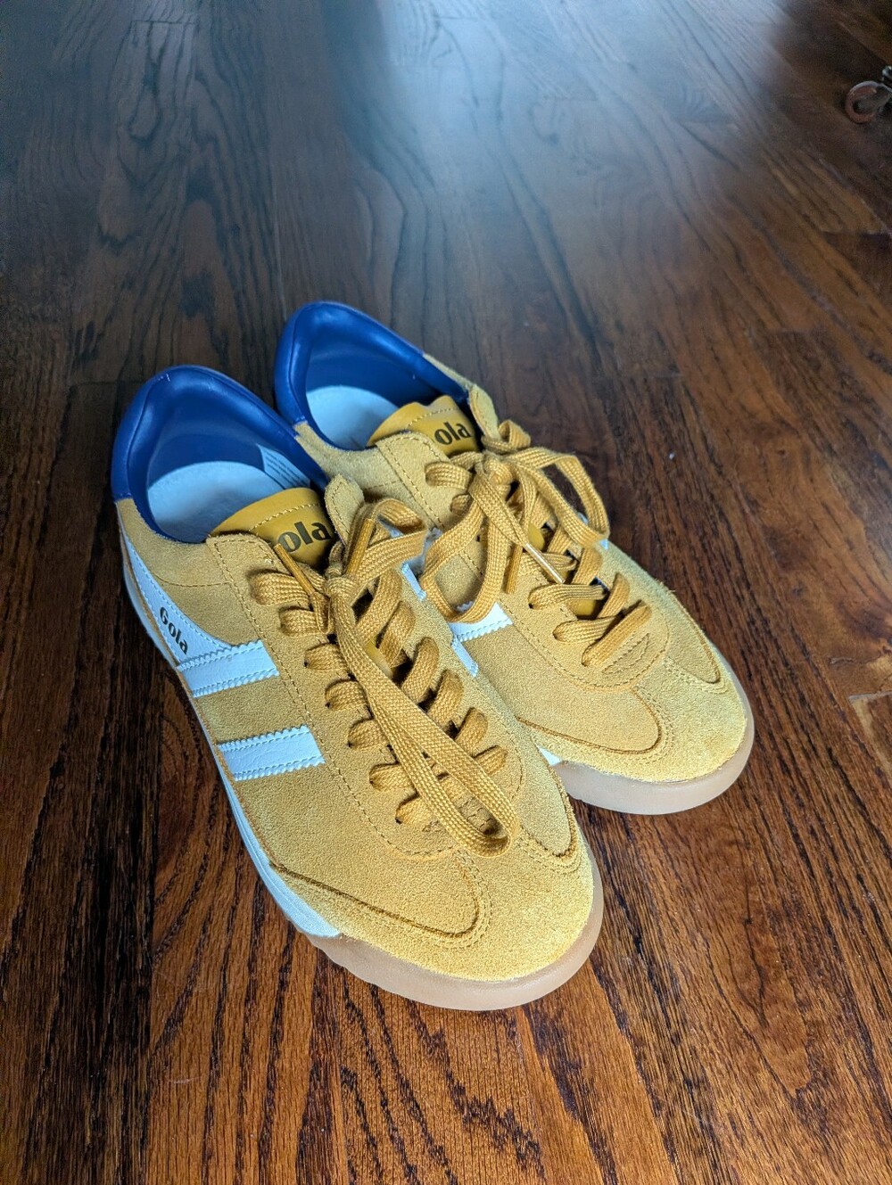 Gola Gold Women's Suede Sneaker